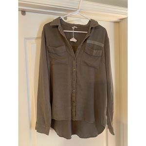 Hem & Thread long button up